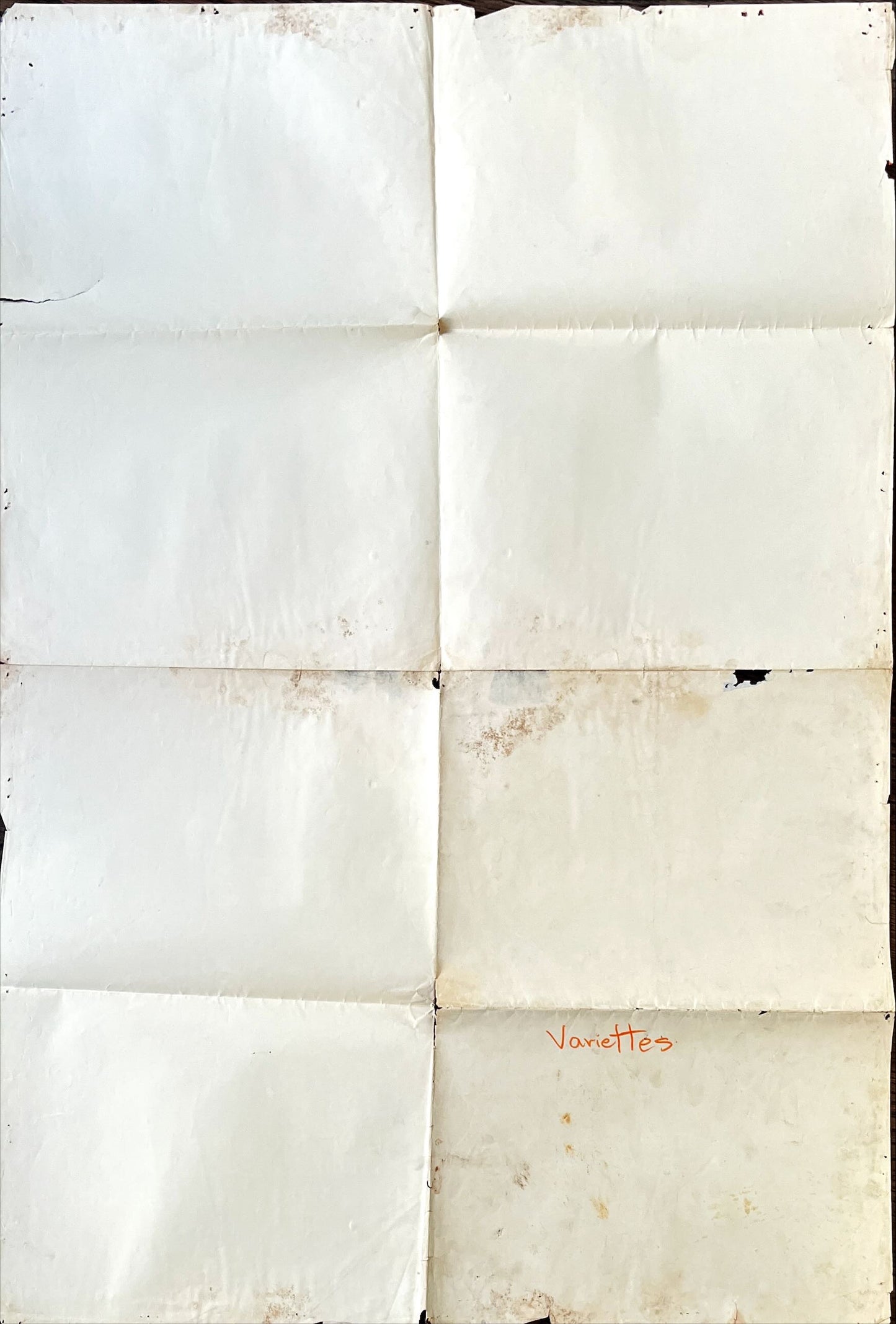 Varietes, Spanish movie poster, Sara Montiel
