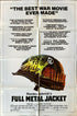 Full Metal Jacket (1987) Stanley Kubrick Original Movie Poster English Version