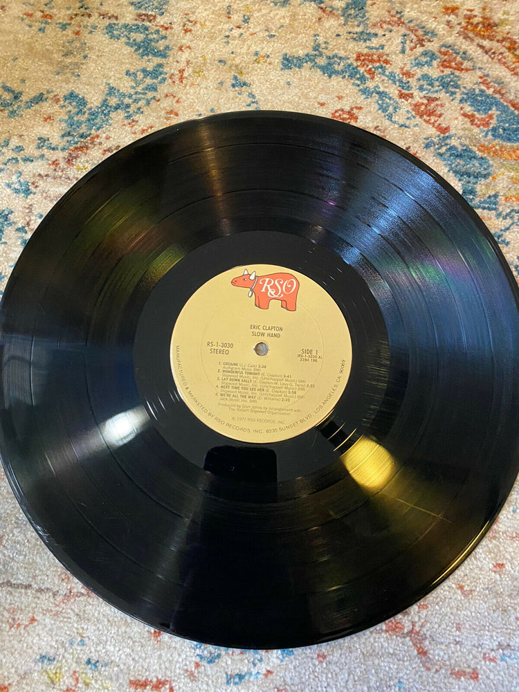 Eric Claptop - Slowhand Viny/LP - RS-1-3030 (1977; E/VG+) - PosterCollectors.xyz