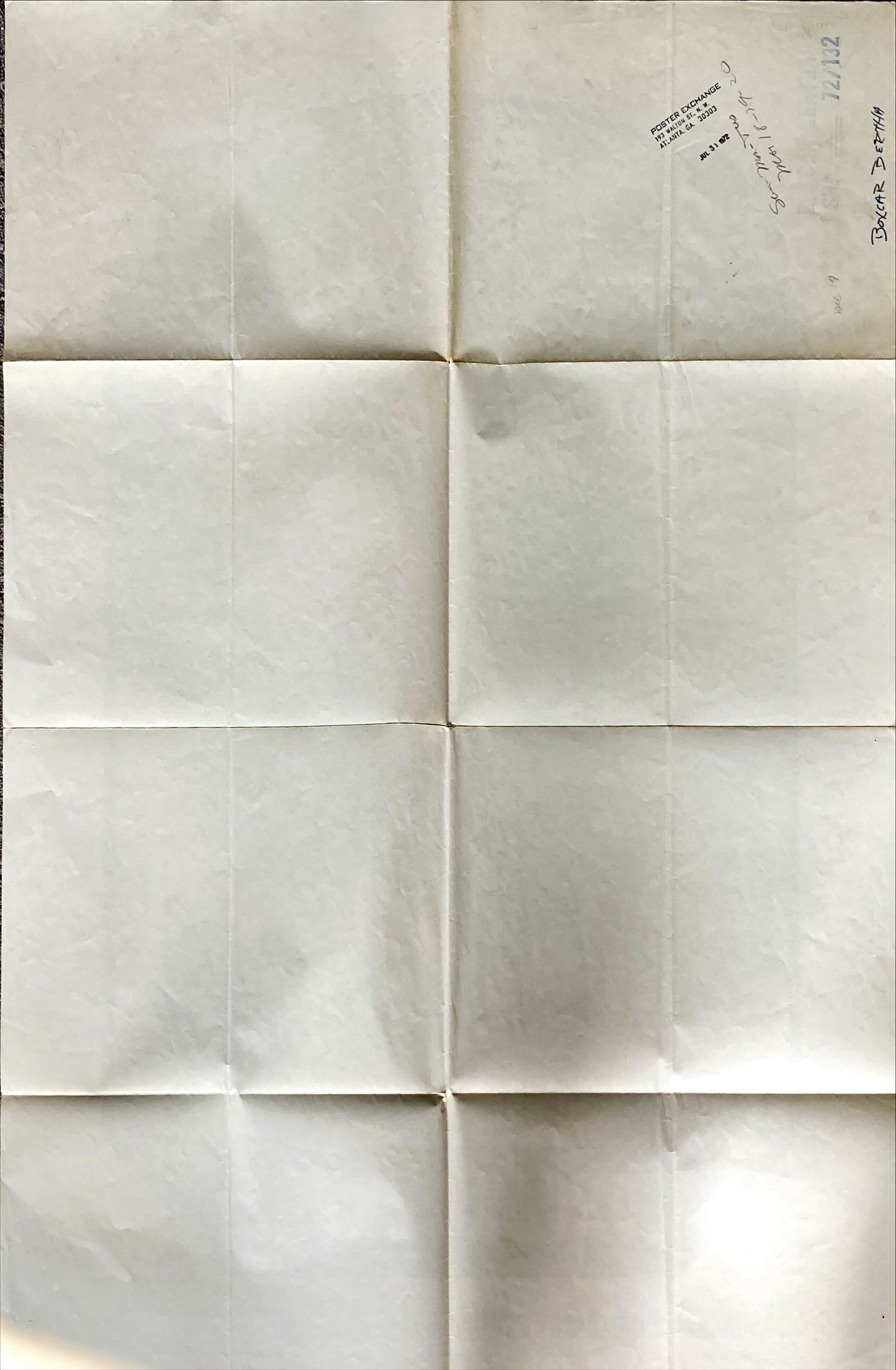 Boxcar Bertha (1972) One Sheet Movie Poster