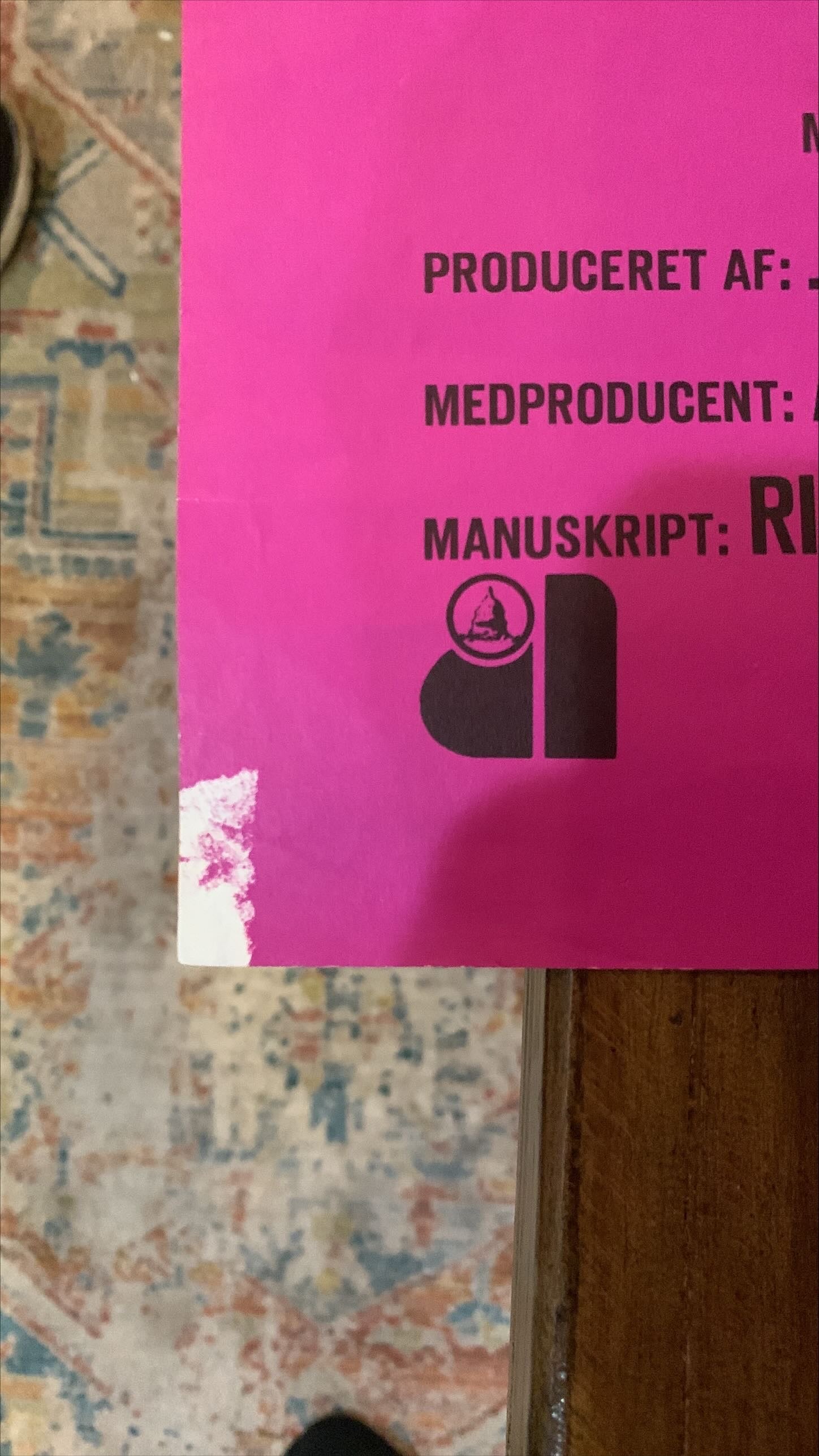 #1533 DE SADE Danish 1970