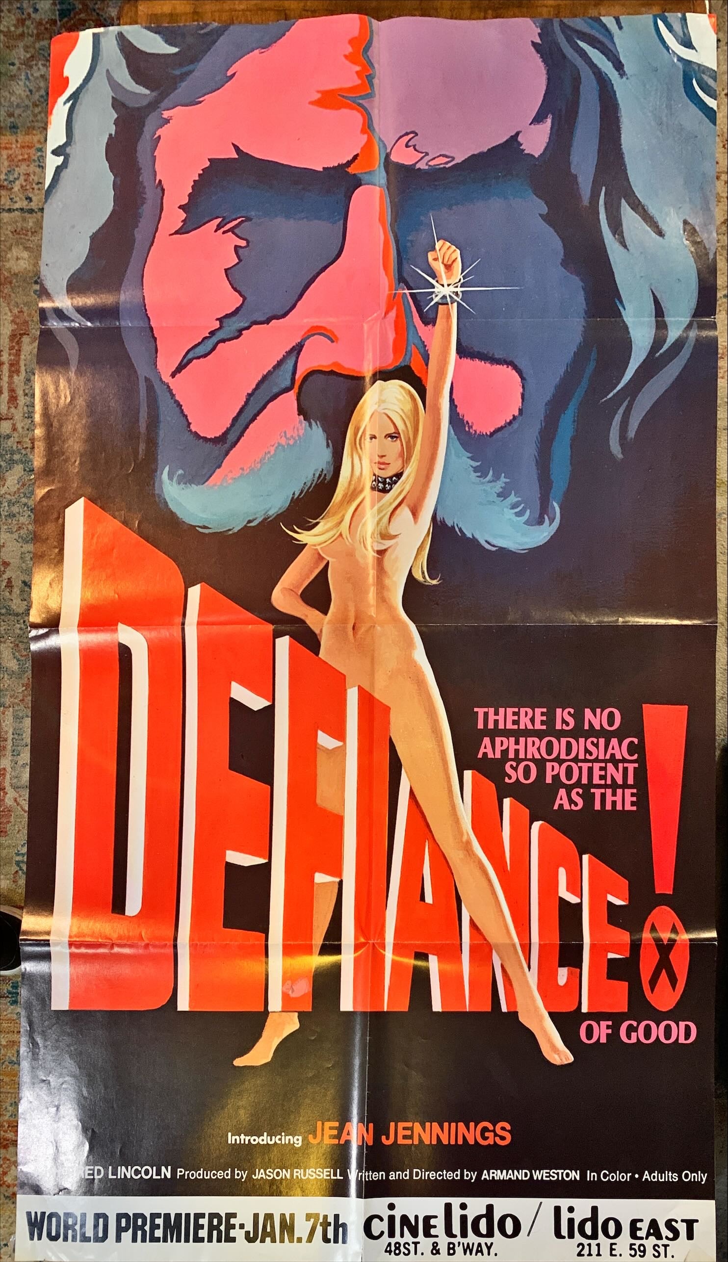 #1540 DEFIANCE OF GOOD 1sh '74