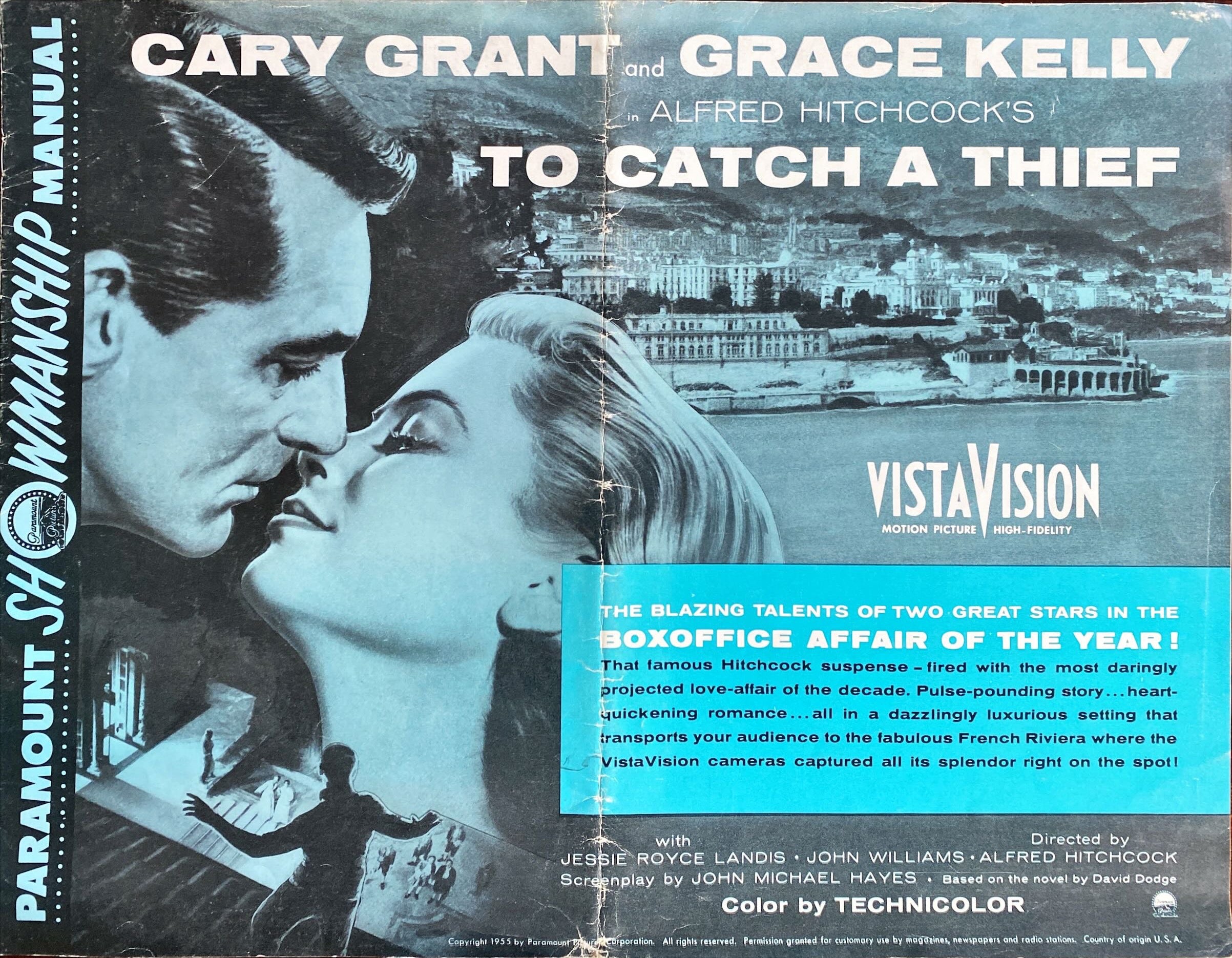 (37) TO CATCH A THIEF pressbook '55 - PosterCollectors.xyz