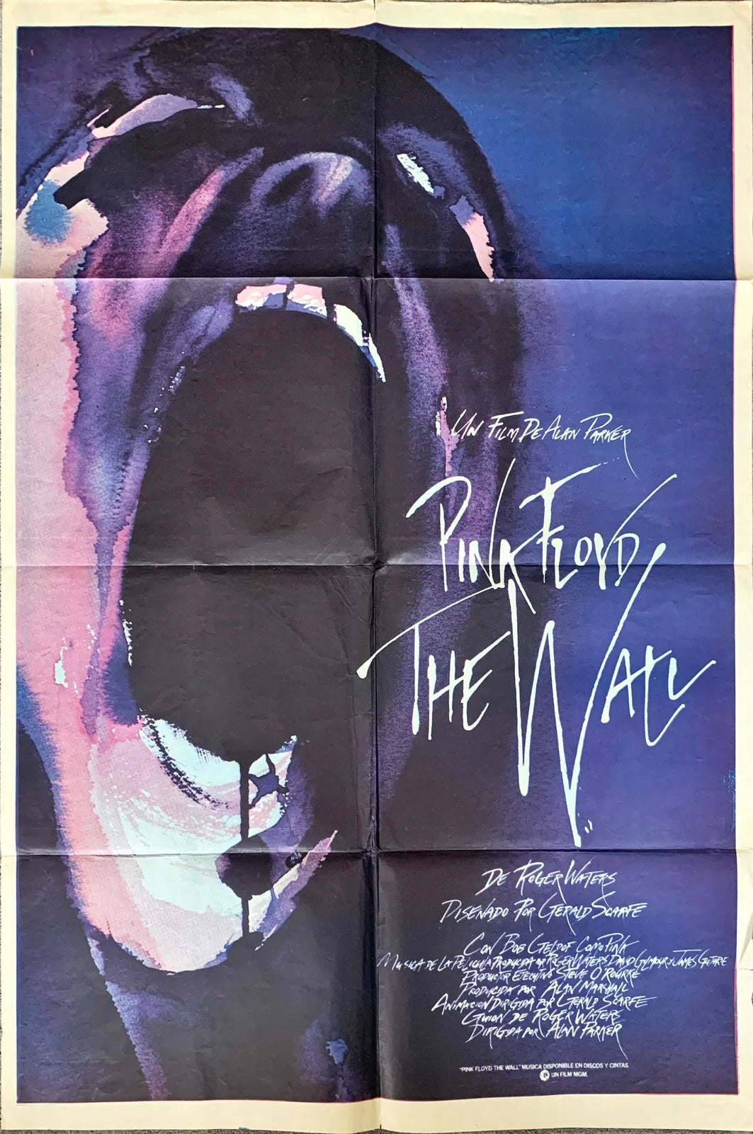 The Wall (1982) One Sheet Movie Poster - ARG