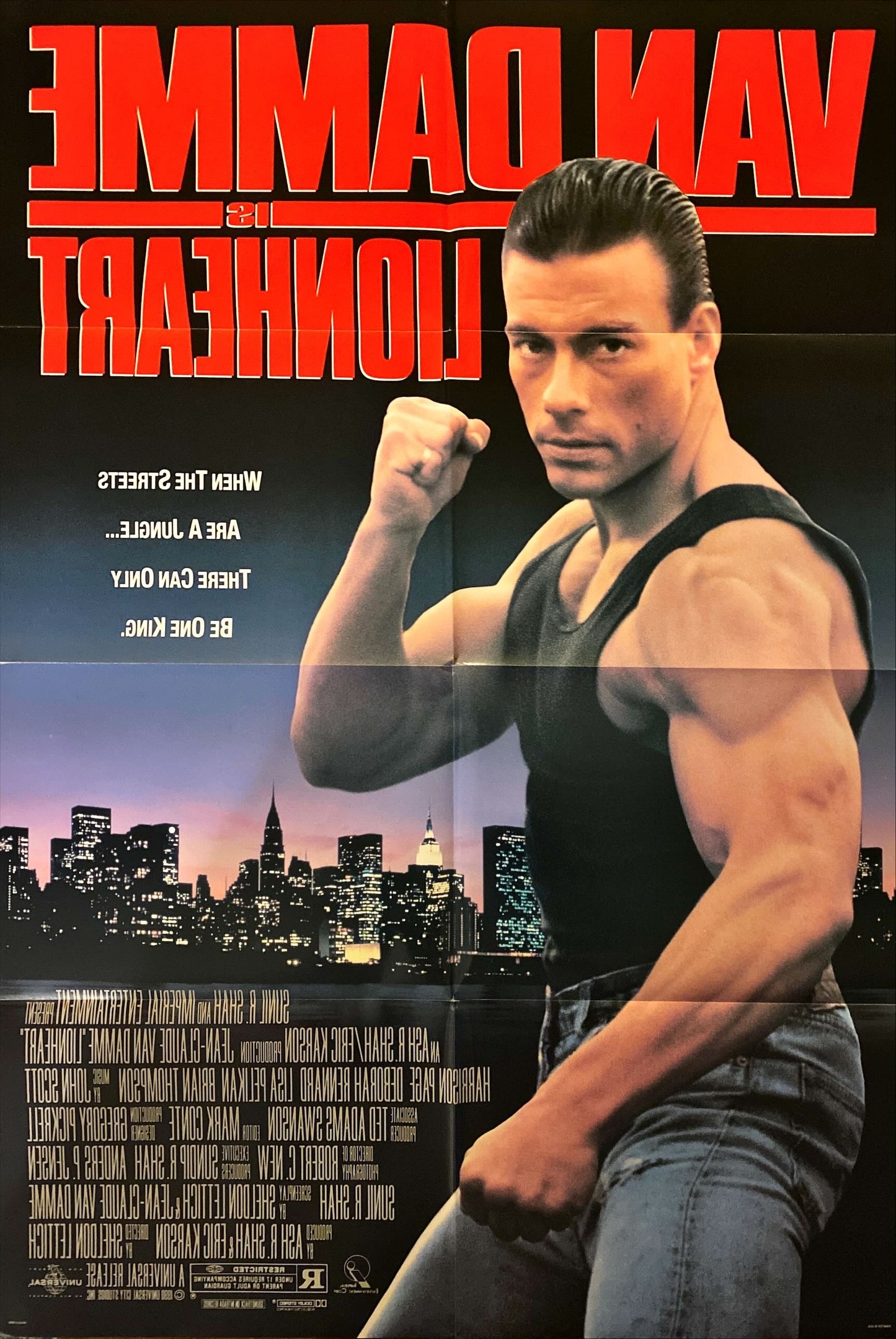 Lionheart, 1sh 1991 Jean-Claude Van Damme