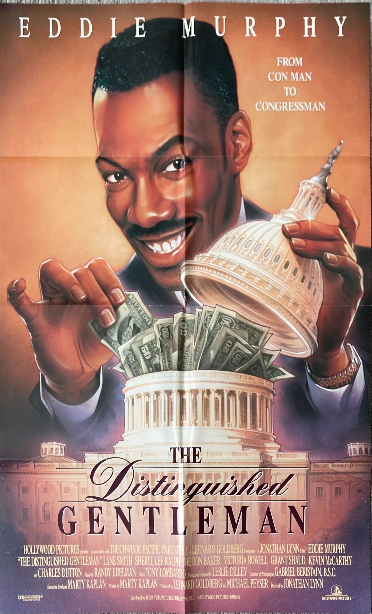 The Distinguished Gentleman int'l DS 1sh '92 Eddie Murphy