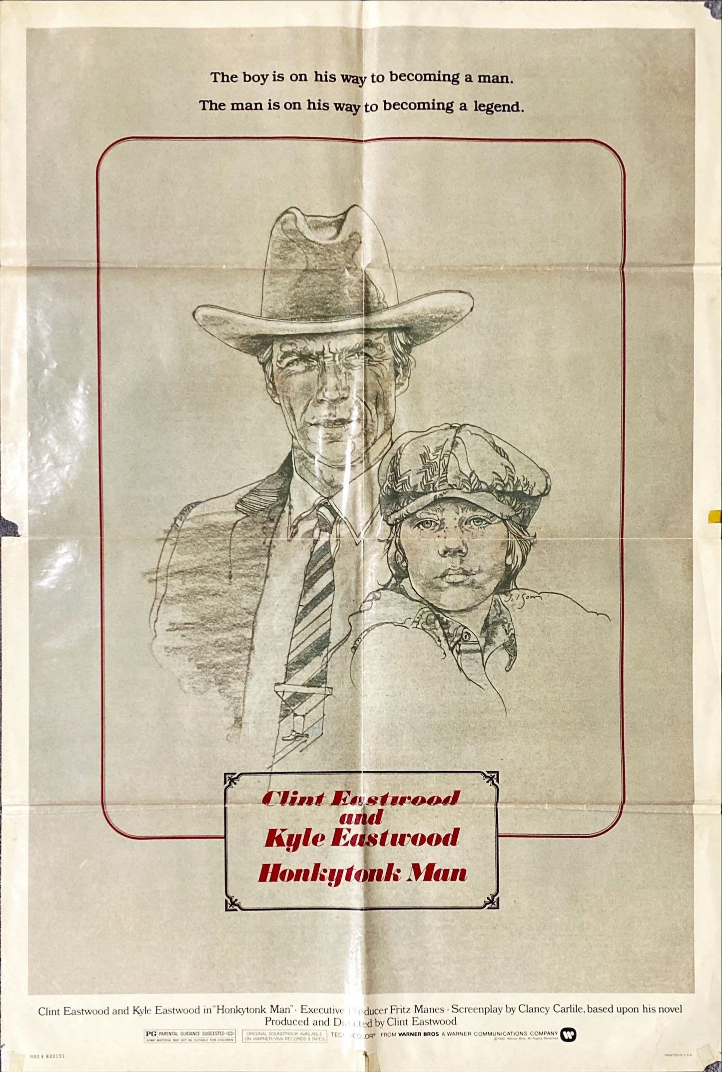 Honkytonk Man, 1sh 1982 - Clint Eastwood