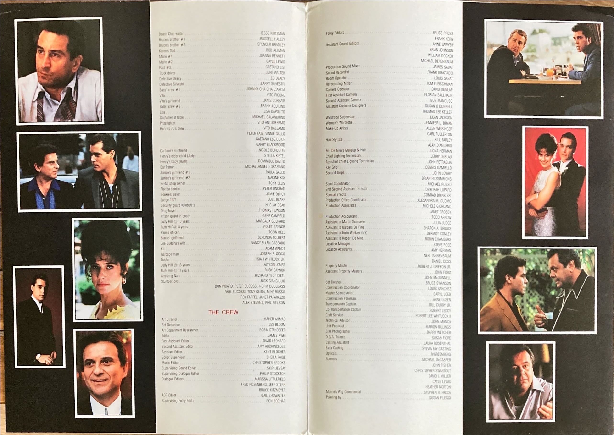 Goodfellas, Original Movie Poster plus Promo Brochure 1990 Robert De Niro