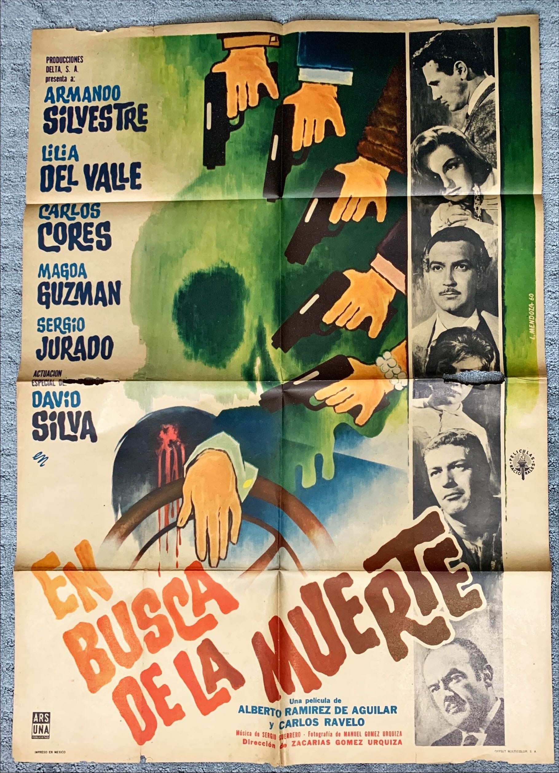 (475) En busca de la muerte Mexican movie poster