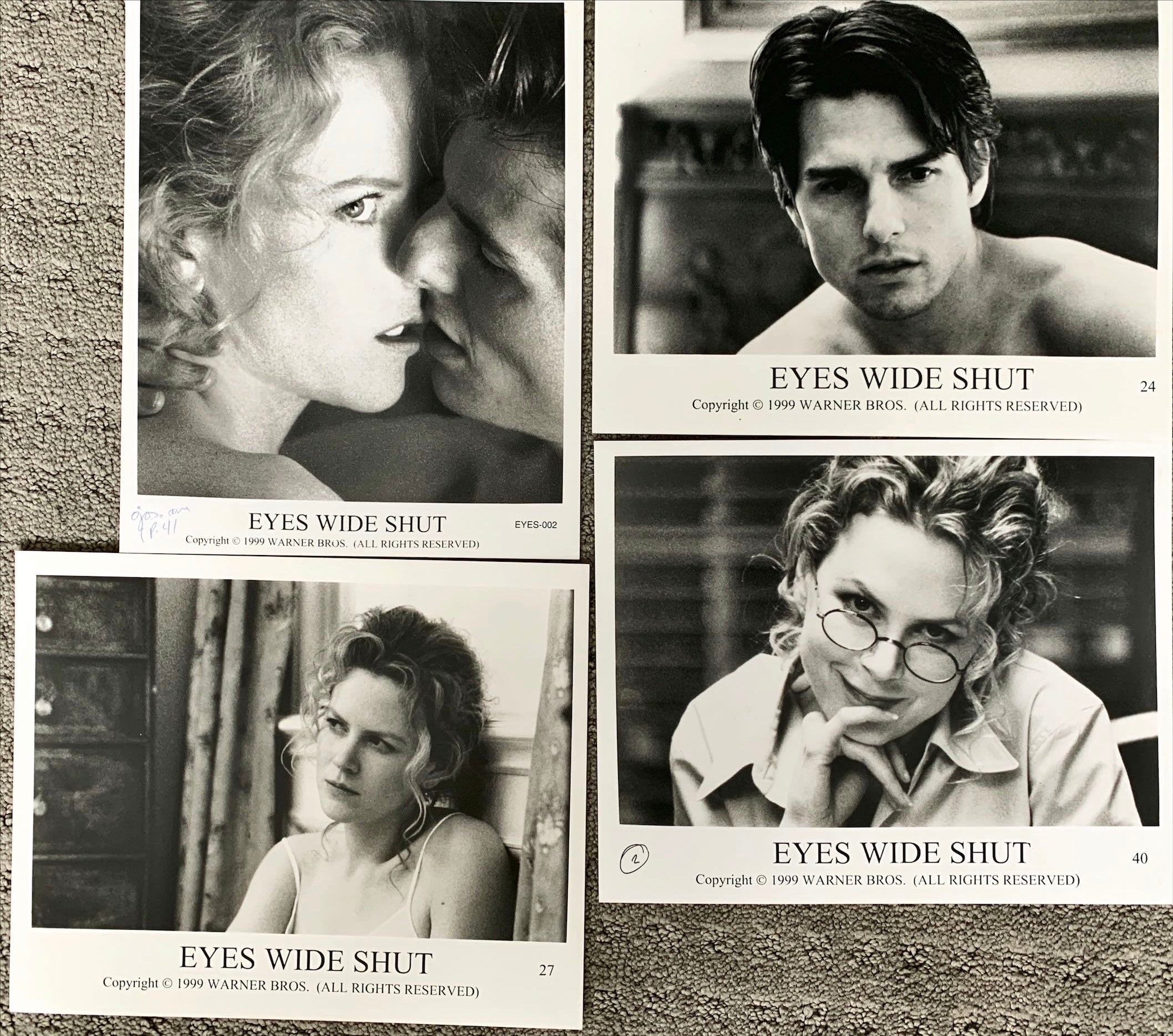 #L-16 Eyes wide shut 8 x 10 Stills