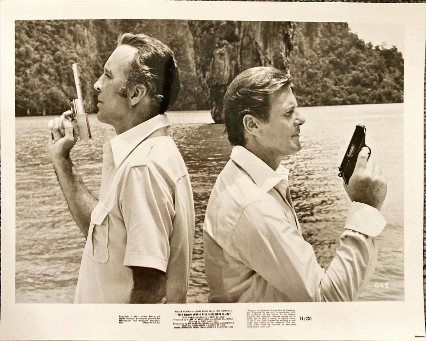Man With the Golden Gun (1974) 3x 8x10 Movie Stills - James Bond