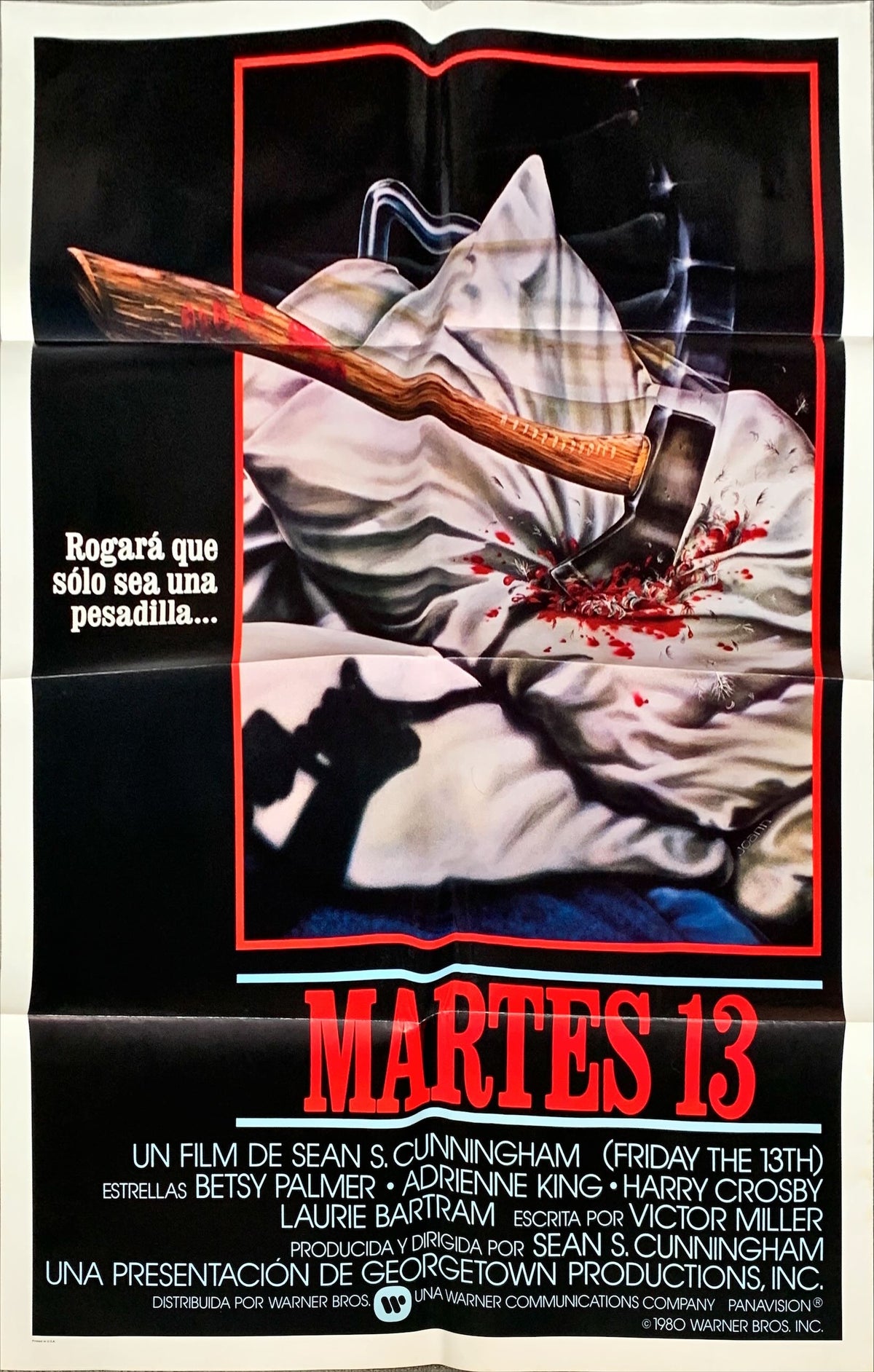(506) Friday the 13th Spanish movie poster
