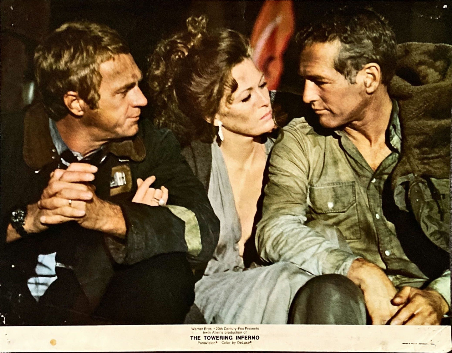 #1160 TOWERING INFERNO color 11x14 still 1974 - Printed in Italy - PosterCollectors.xyz