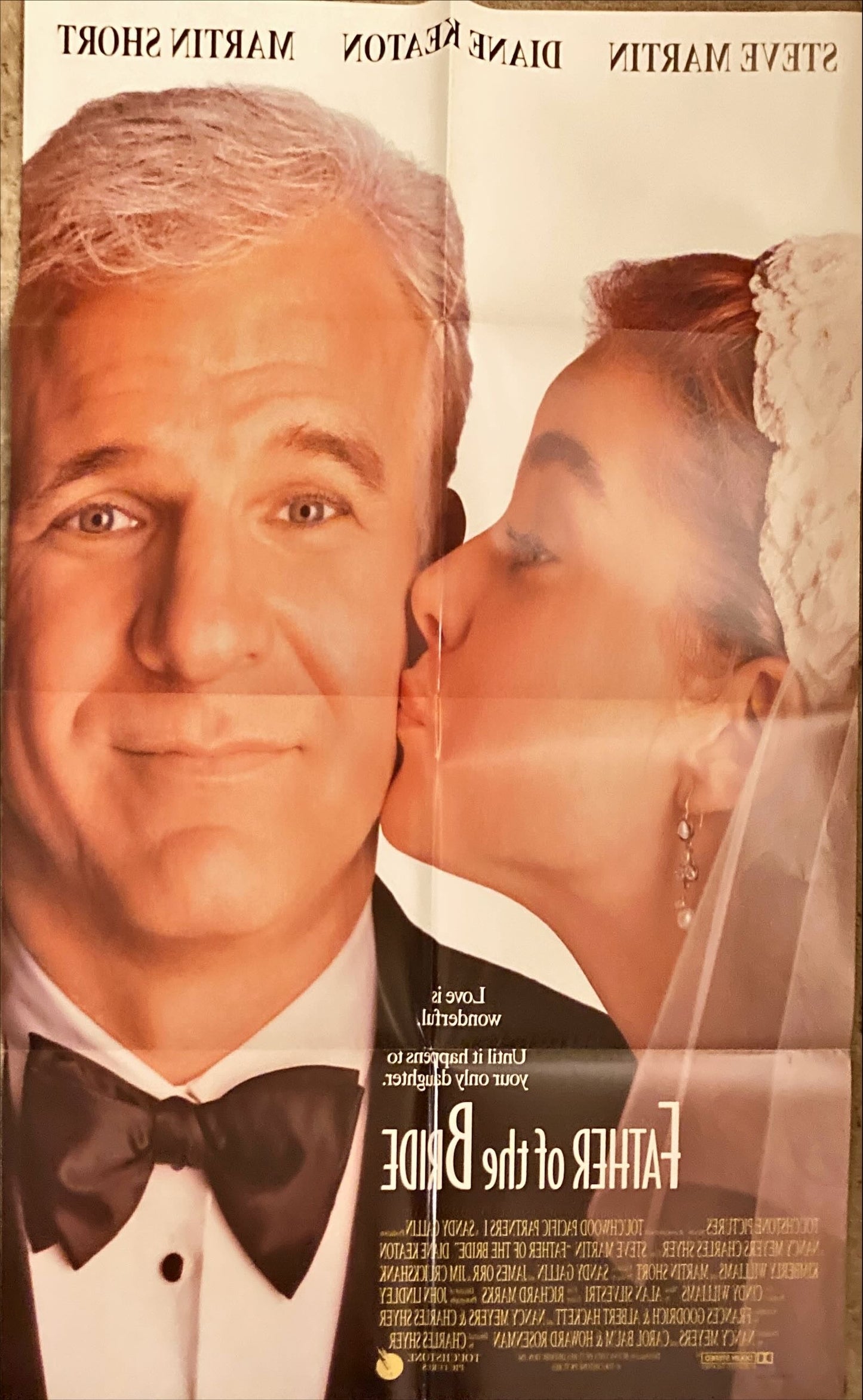 Father of the Bride, DS Original Movie Poster 1991 Steve Martin