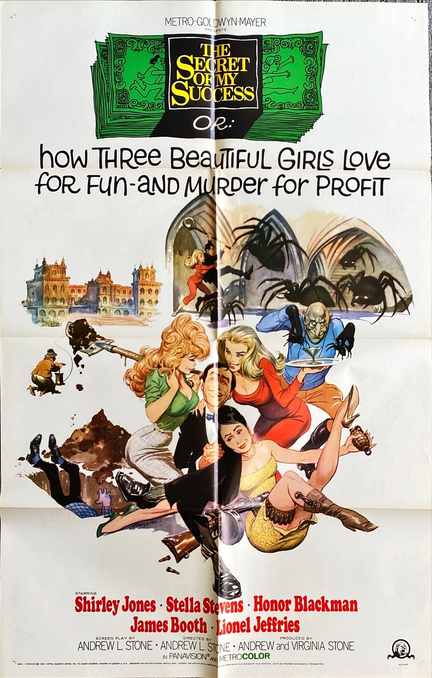 1331 SECRET OF MY SUCCESS 1sh 1965 Frazetta art