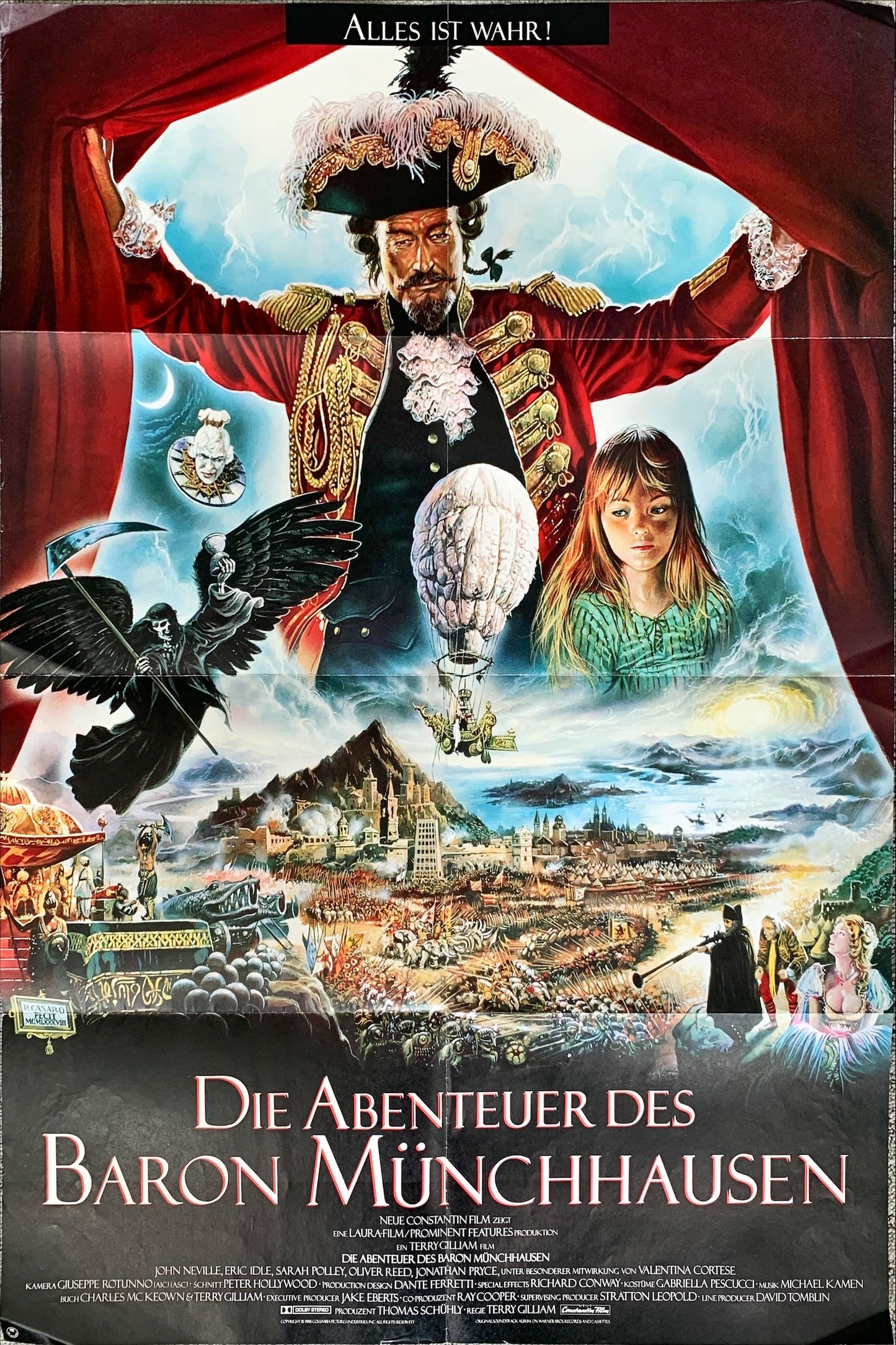 The Adventures of Baron Munchausen (1988) - Belgian