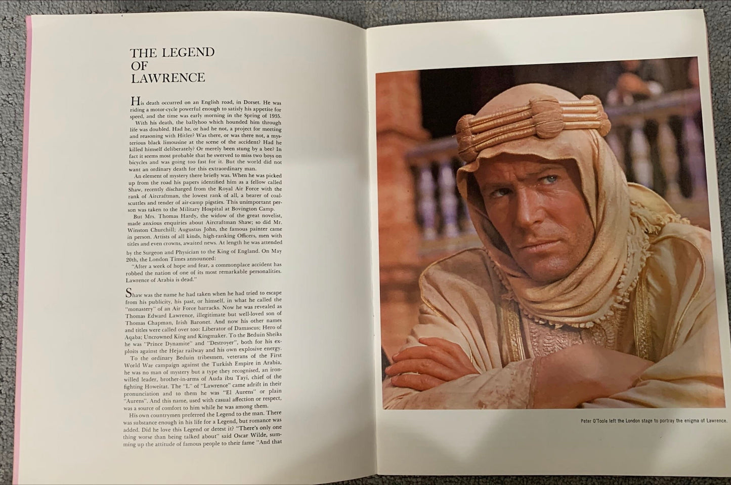 Lawrence of Arabia (1962) - Souvenir Book