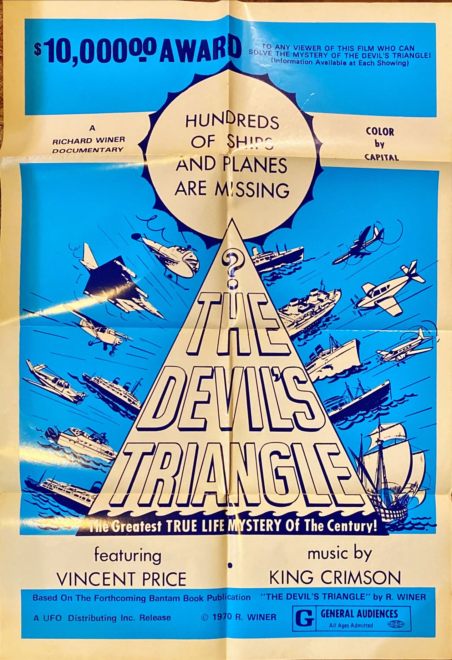 The Devil's Triangle, 1sh 1970