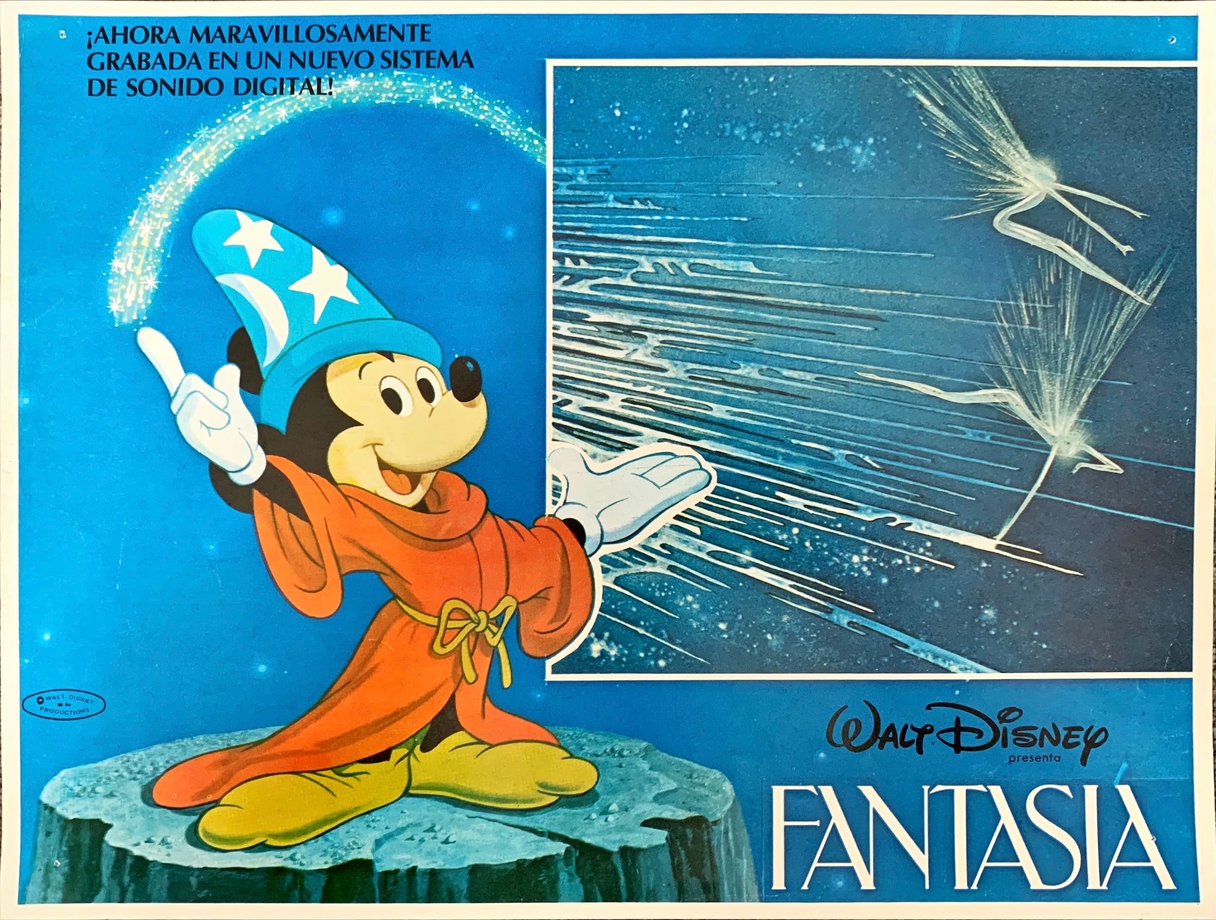 Disney’s Fantasia 2x Mexican lobby cards