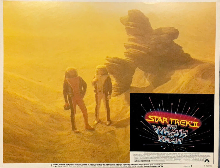 STAR TREK II six Lobby Cards 1982
