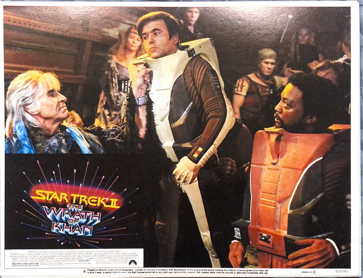 STAR TREK II six Lobby Cards 1982