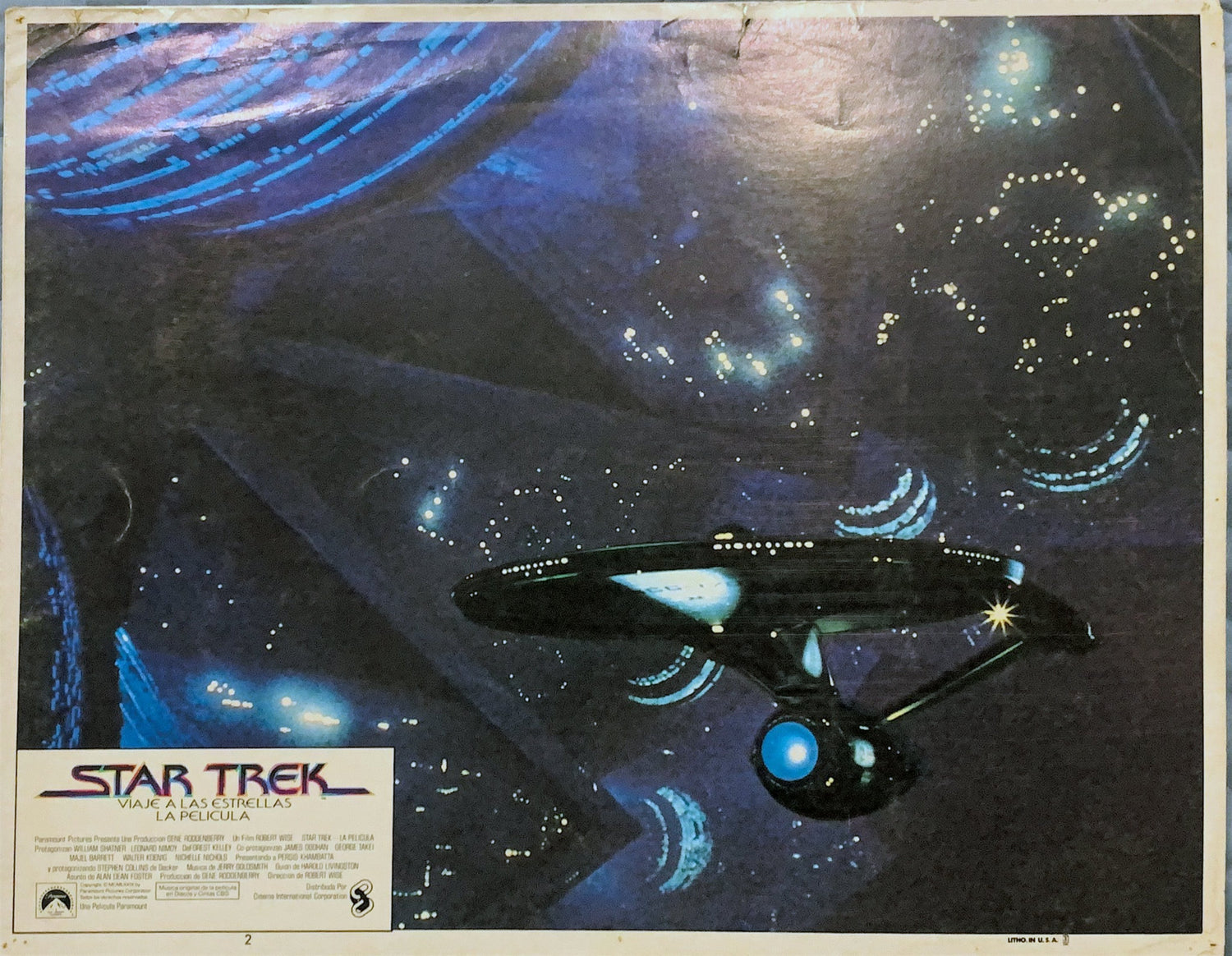 STAR TREK 3 Spanish/U.S. Lobby Cards &