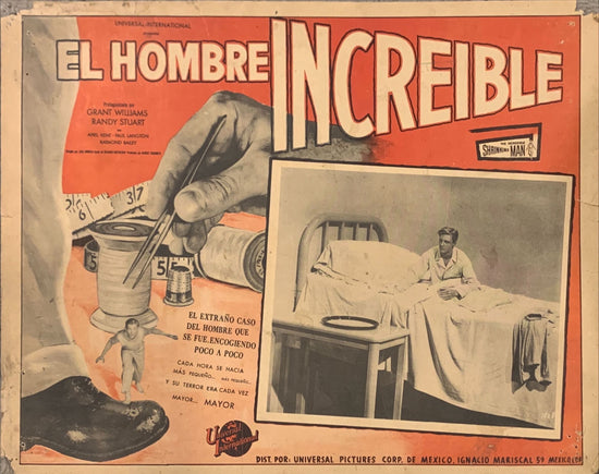 INCREDIBLE SHRINKING MAN (1957)  LOBBY CARDS - MX