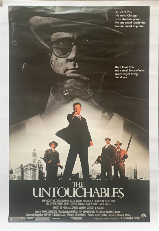 The Untouchables, special poster  1987 Kevin Costner, Robert De Niro, Sean Connery, Brian De Palma