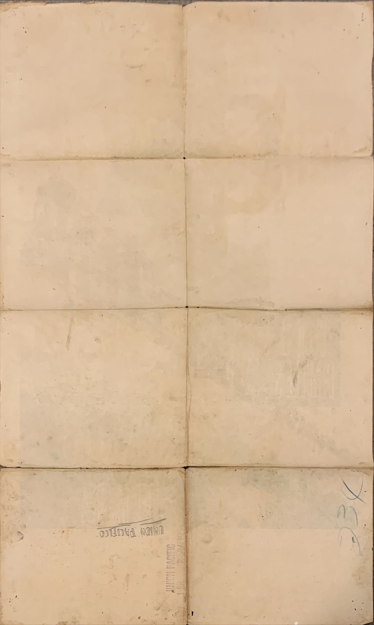 Union Pacific 1sh R1958 Cecil B. DeMille, Barbara Stanwyck, Joel McCrea & cool train art