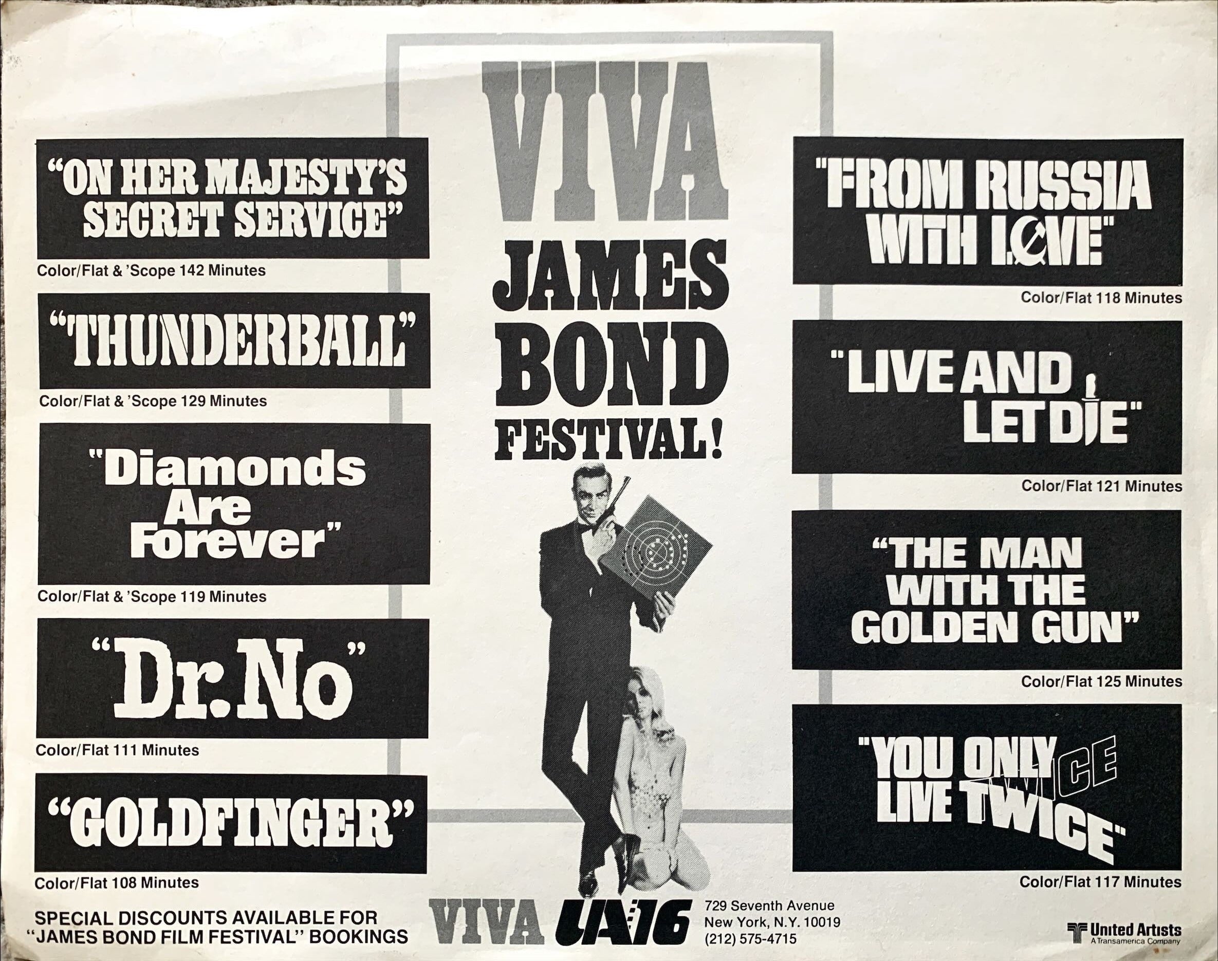 Movie paper ephemera bundle, Star Wars, Bond, Dark Crystal, Omen