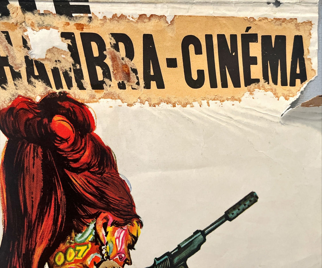 JAMES BOND CASINO ROYALE French Grande movie poster 47X63 PETER SELLERS 1967 VG