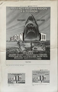 Jaws 3 , Original Spanish language Pressbook