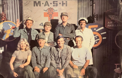 MASH (tv) 25x36 Dutch commercial poster '79 Alan Alda, Loretta Swit, Rogers, top cast