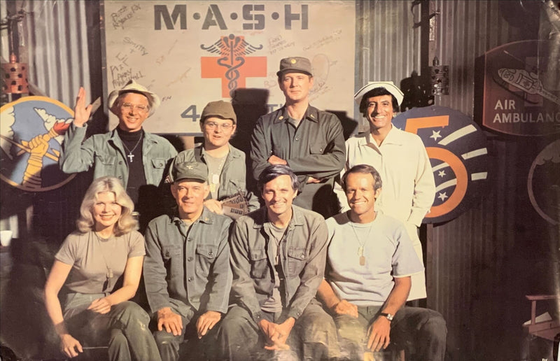 MASH (tv) 25x36 Dutch commercial poster '79 Alan Alda, Loretta Swit, Rogers, top cast