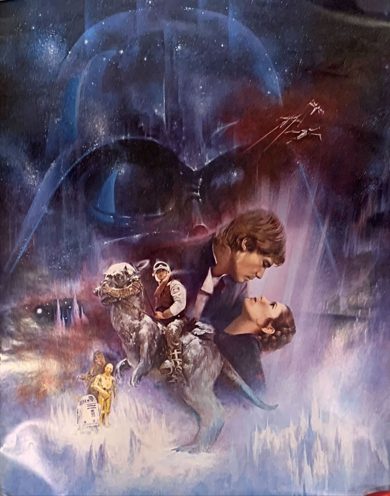 Empire Strikes Back 20x27 special poster 1980 Gone With The Wind style art by Roger Kastel