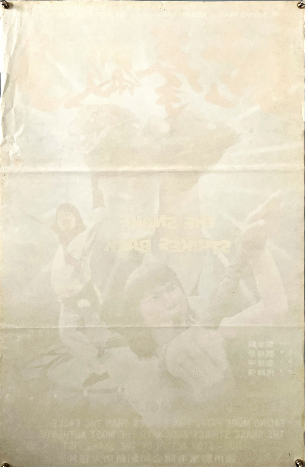 The snake strikes back (1982) Chinese Movie Poster