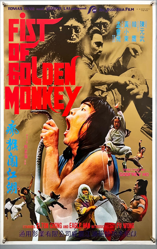 Fist of Golden Monkey (1983) Asian Movie Poster