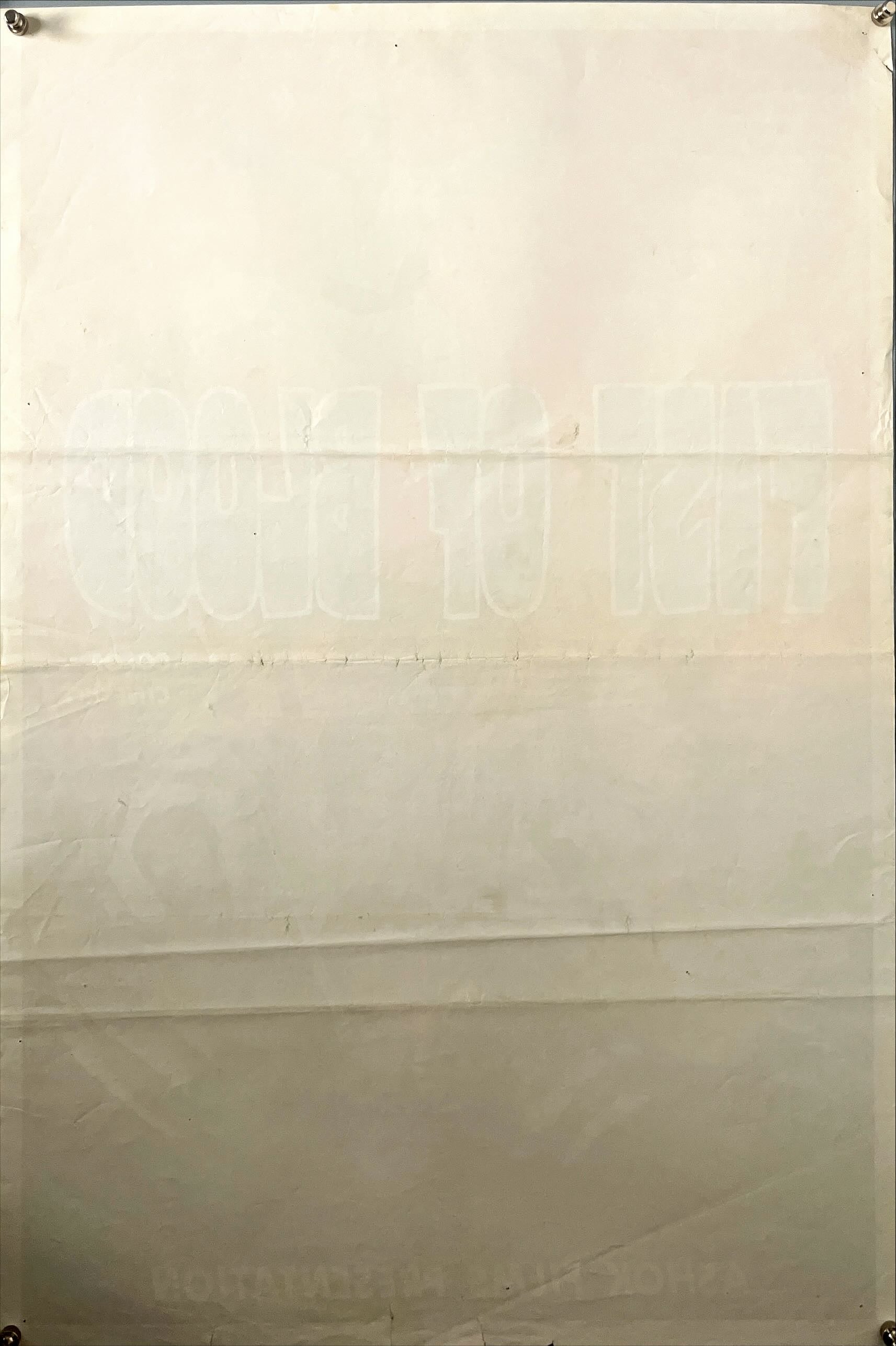 Fist of Blood Chinese Movie Poster