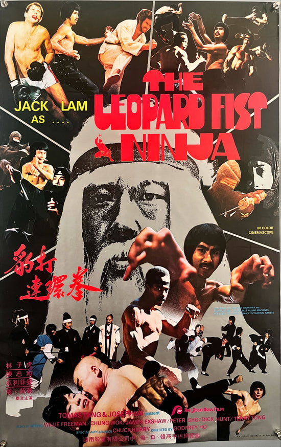 The Leopard fist and ninja (1982) Chinese Movie Poster