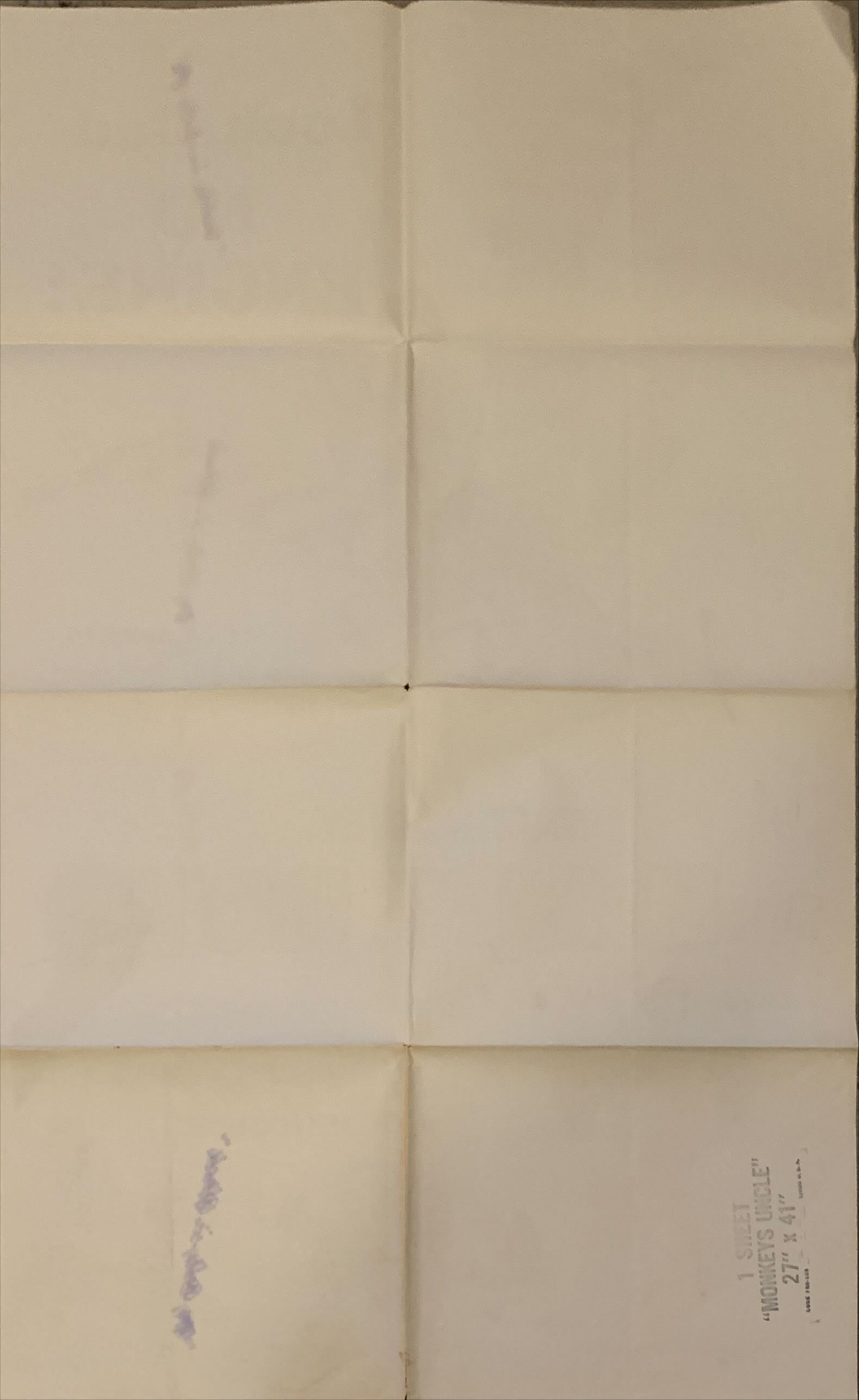 The Monkeys Uncle, 1sh '65 Walt Disney, Annette Funnicello