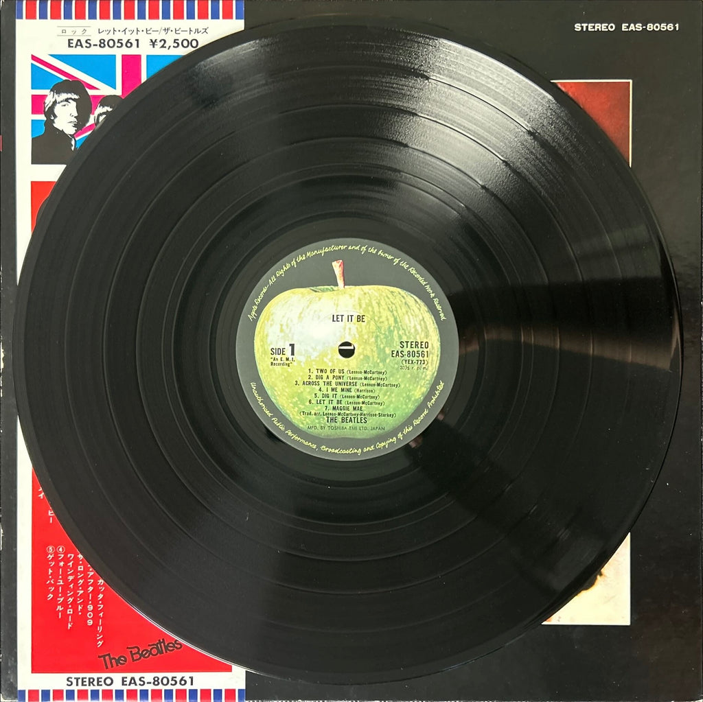 The Beatles - Let It Be 1976 Rare Japanese Vinyl/LP