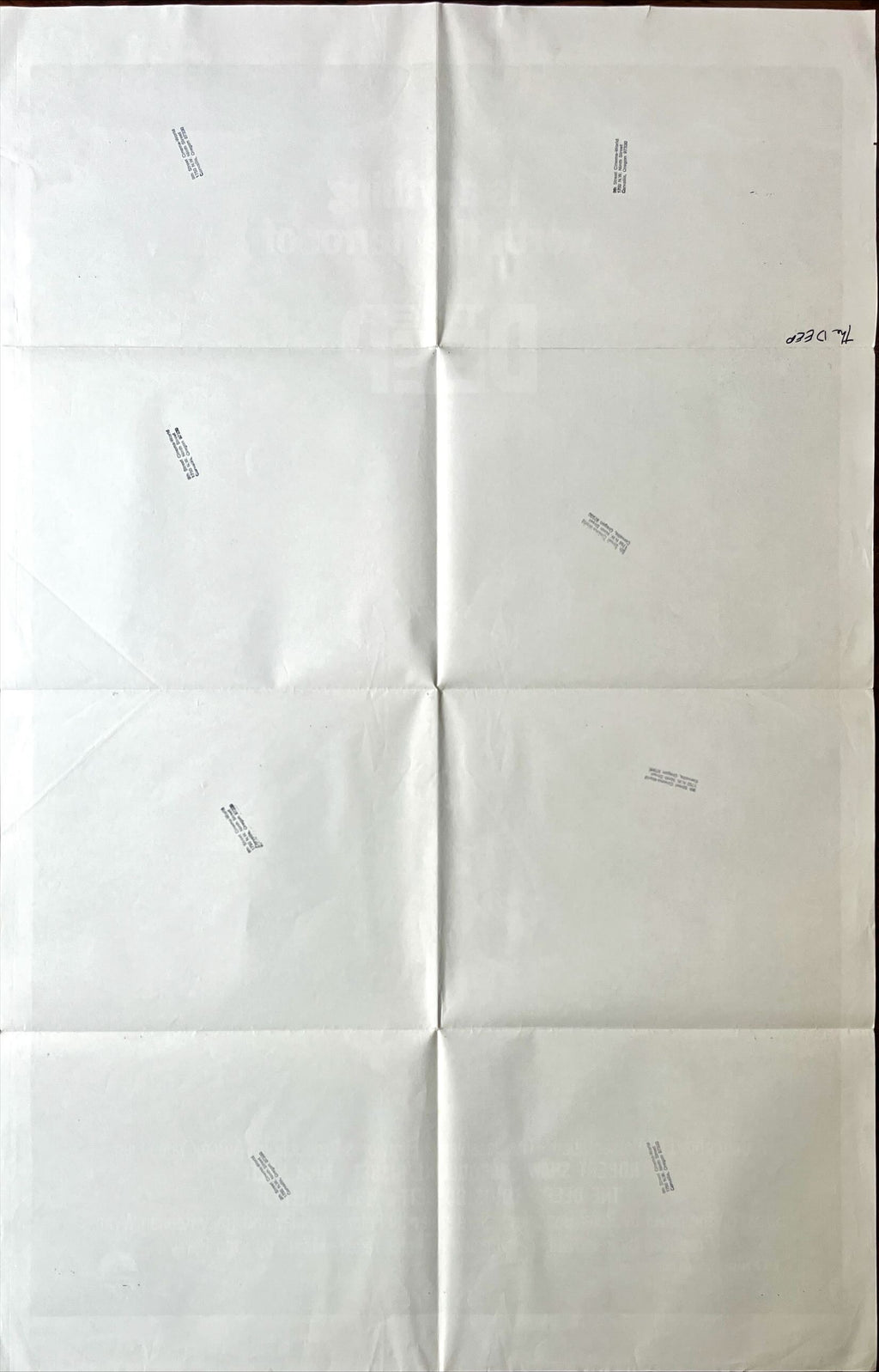 The deep style B studio style 1sh 1977 Gary Meyer art of sexy scuba diver Jacqueline Bisset