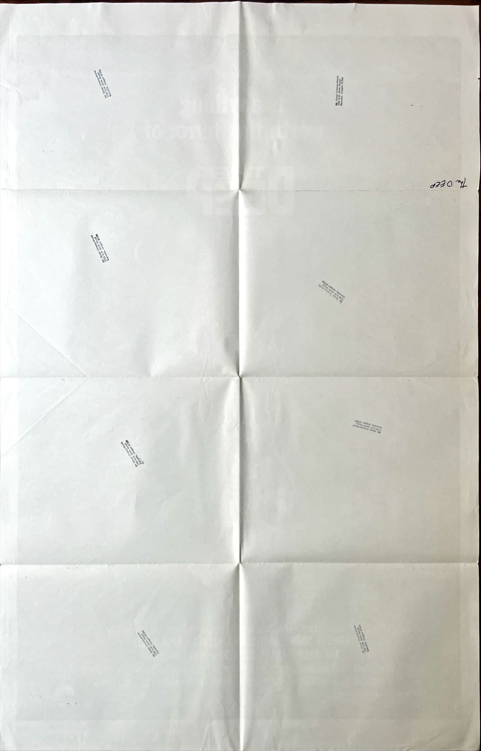 The deep style B studio style 1sh 1977 Gary Meyer art of sexy scuba diver Jacqueline Bisset