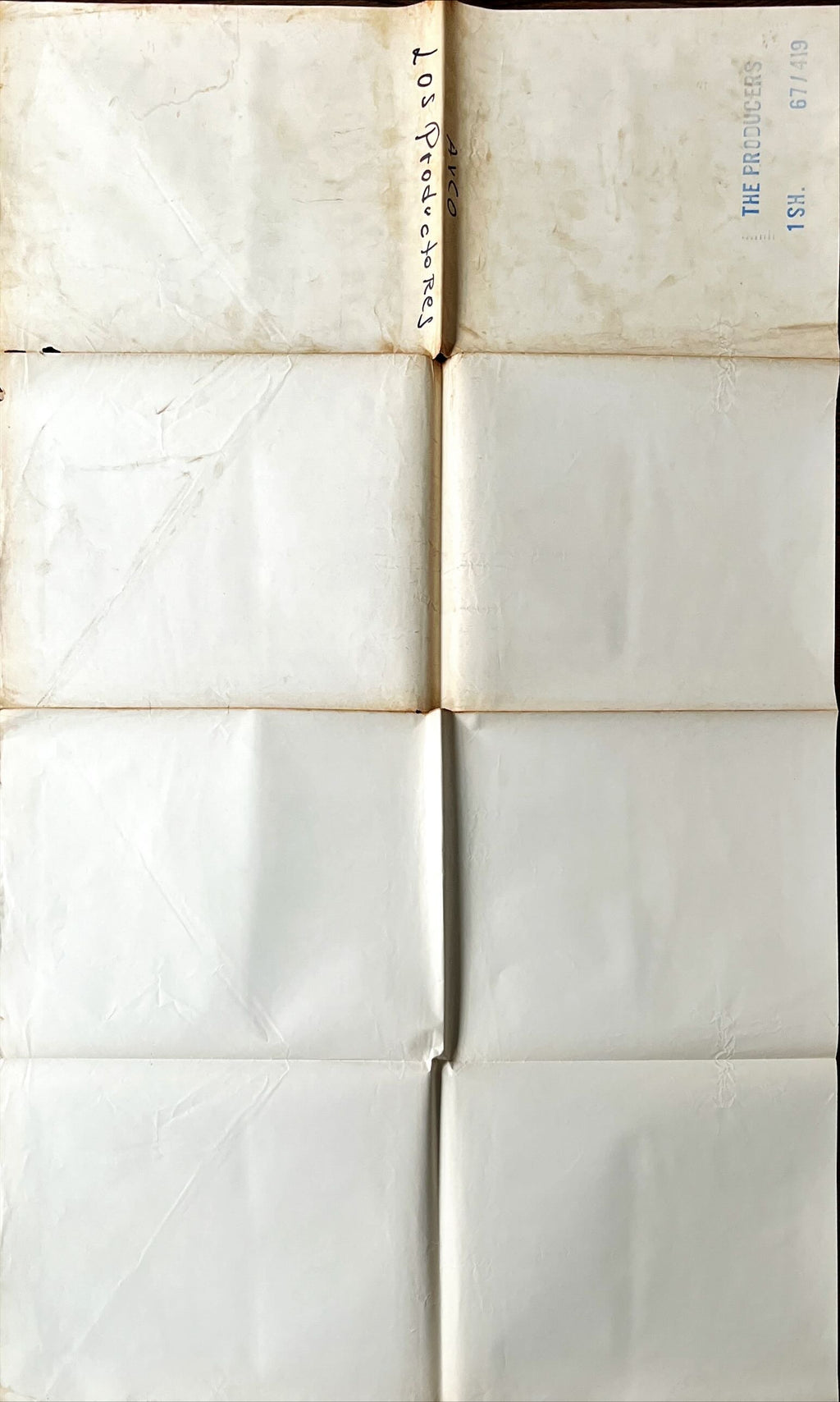 The producers, 1sh 1967 Mel Brooks, Zero Mostel & Gene Wilder produce Broadway play, cool image