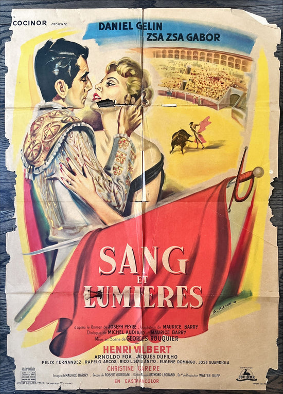 Sang et lumieres 31x23 French poster