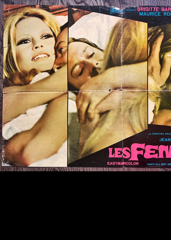 Les Femmes photobusta Italian 18x26 1969 great images of sexy Brigitte Bardot