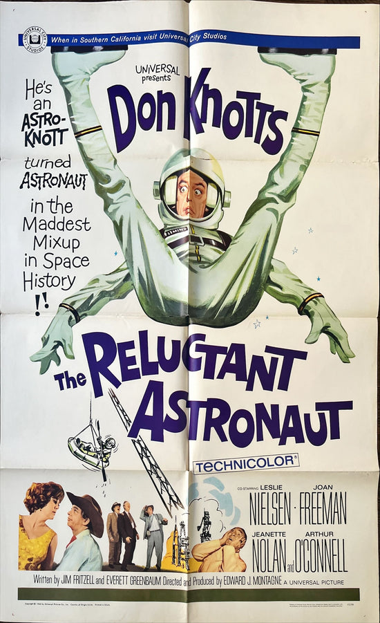 The reluctant astronaut 1sh 1967 wacky Don Knotts in the maddest mixup in space history