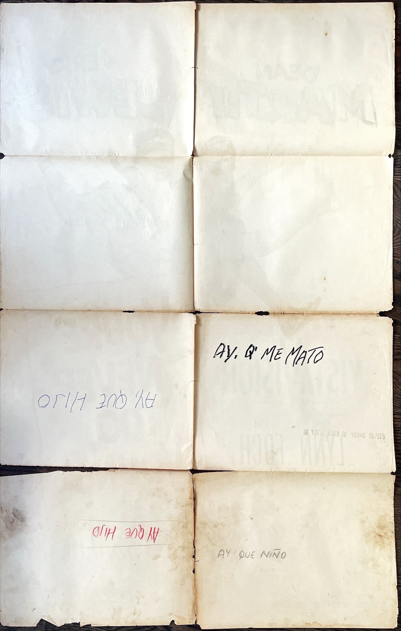 You’re never too young, 1sh 1955 great image of Dean Martin & wacky Jerry Lewis