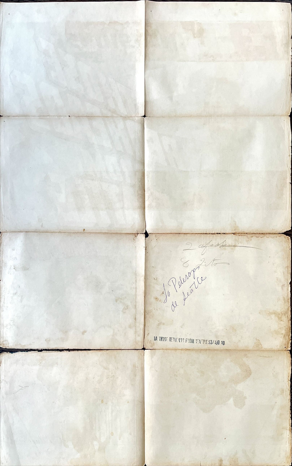 Those redheads from Seattle, 1sh '53 great 3D artwork image of sexy dancers!