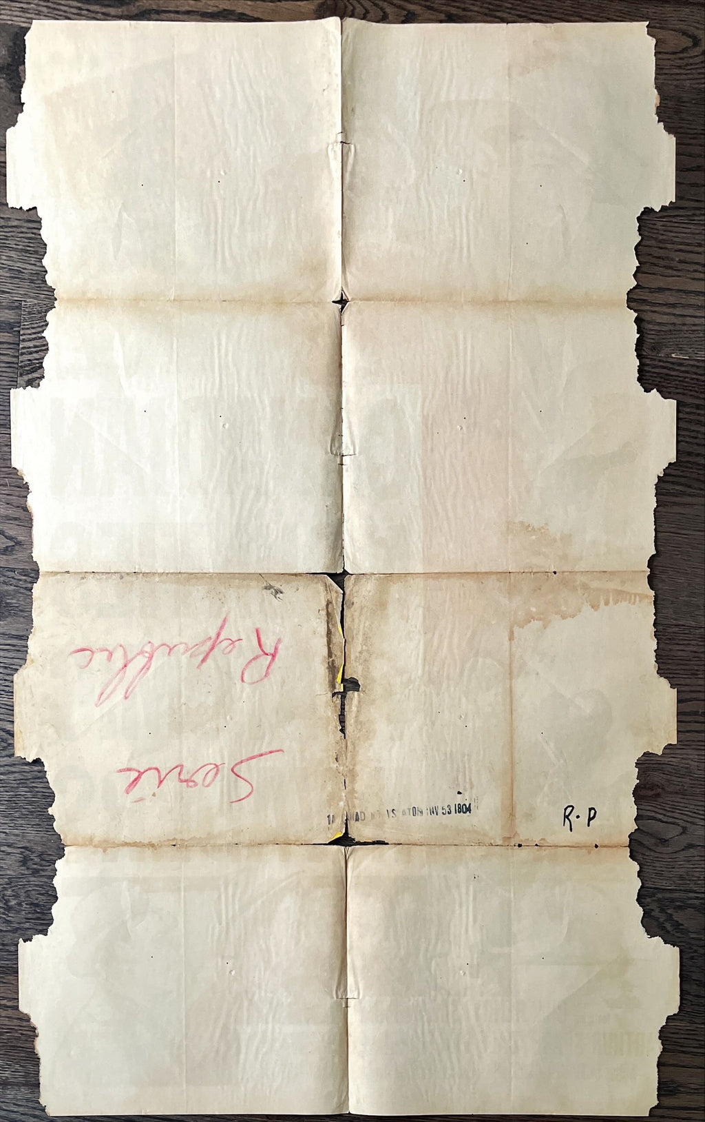 Canadian mounties versus atomic invaders, 1sh 1953 wacky Republic sci-fi RCMP serial